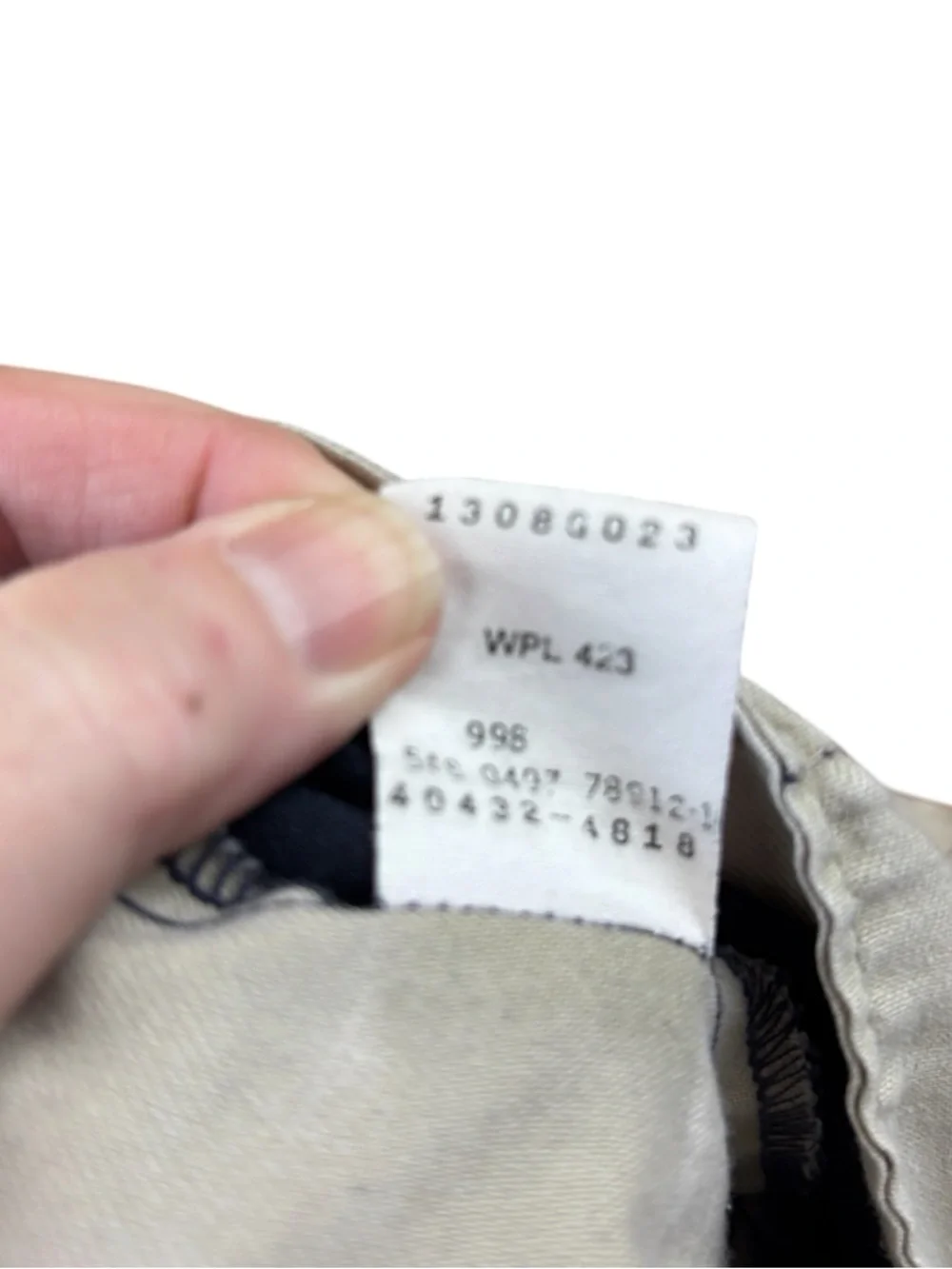 Dockers Men's black pleated chinos, size 38/34, vintage, office, dressy, casual - Picture 10 of 10